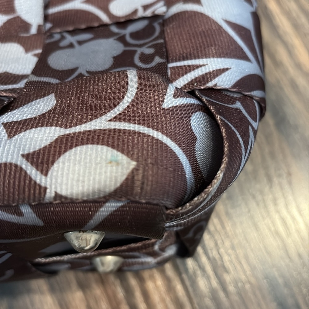 Harvey’s Floral Brown and Gray Women's Tote Bag - Picture 10 of 10